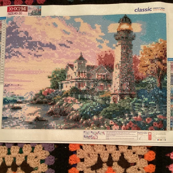 Diamond painting (no frame) - Picture 2 of 2